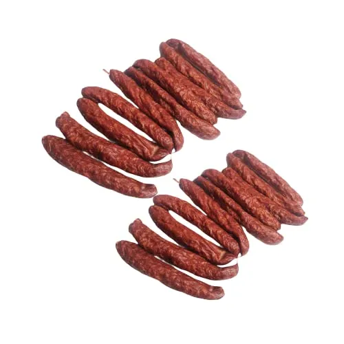 Schwarzwald Metzgerei Bauernwürste – 10 Paar mit rauchigem Aroma - FLEISCH & WURSTWAREN: Genießen Sie die traditionellen Bauernwürste aus magerem Schweinefleisch, perfekt für warme Gerichte oder als Snack. Handgemacht im Schwarzwald für ein einzigartiges Geschmackserlebnis.