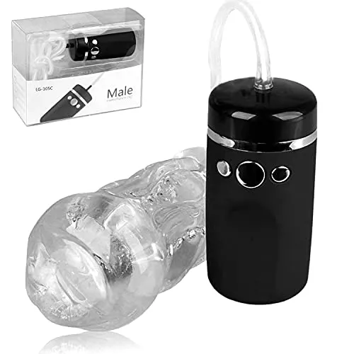 Luvado Masturbator - mit Saugfunktion/Blowjob - für Männer mit Vibration - Mann Erotik Frau Cup Maschine Vibration ihn Men Elektrisch Egg Spielzeug Sie Loch Wellen realistisch Sex Lippen