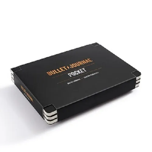LEUCHTTURM1917 Bullet Journal Pocket 3-Pack - Personal Organizer: Kompaktes Design mit 46 nummerierten Doppelseiten für strukturiertes Journaling, perfekt für unterwegs und ideal für kreative Planung.