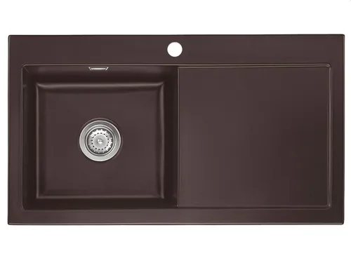 Systemceram Mera 90 Siena Keramikspüle Handbetätigung von systemceram