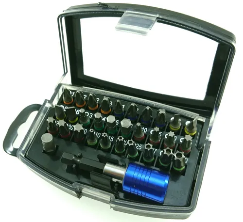 tlg Bitsatz Bitset Bit Box Set Bits Magnethalter Torx Kreuz Schlitz 700332 32