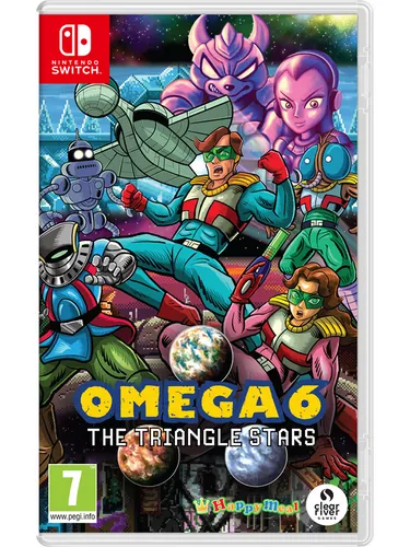 OMEGA 6: The Triangle Stars - Nintendo Switch RPG - Spannendes Rollenspiel für Nintendo Switch, ideal für alle RPG-Fans ab 7 Jahren.