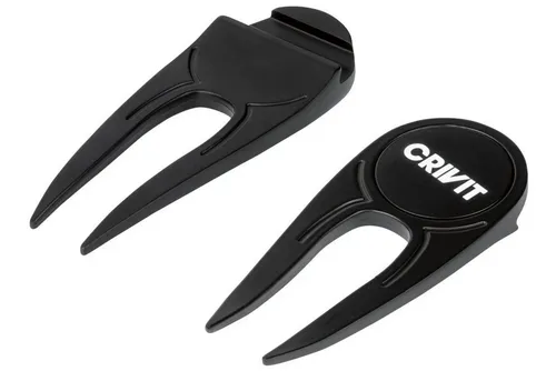 crivit Pitchgabel Crivit Pitchgabel mit magnetischem Ballmarker und Flaschenöffner Zink