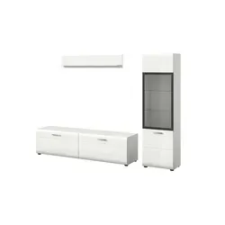 Moderne Wohnkombination in Weiß, 220 cm breit - Entdecken Sie unsere stilvolle Wohnkombination in Weiß. Hergestellt aus hochwertigen Materialien, ideal für jeden Wohnraum. Breite: 220 cm, Höhe: 160 cm. Jetzt anmelden und 10€ Willkommens-Gutschein sichern!