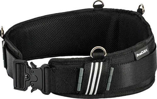 Bosch-Sortimo Werkzeuggürtel ProClick - Ergonomisch gepolsterter Werkzeuggürtel für ProClick System, stufenlos verstellbar, mit Schnellverschluss und Sicherheitsreflektoren für mehr Sicherheit bei der Arbeit.