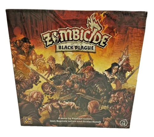 Produktbild Zombicide -Black Plague- schwarze Pest -Tabletop-Englisch  Neu OVP  2. Wahl #