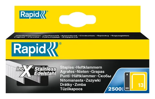 Rapid Heftklammer VA 13/06 a 2500 Stück von Rapid