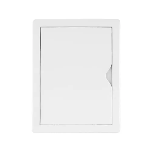 Revisionsklappe 150 x 200 mm Revisionstür 15 x 20 cm Kunststoff Trockenbau Gipskarton Wartungklappe Weiß Feuchtraumgeeignet Unterputzklappe