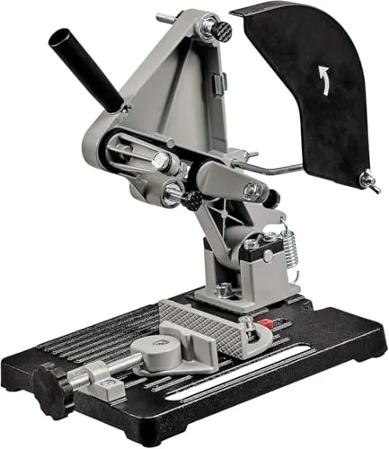 Original Einhell Trennständer TS 115 125 - Winkelschleifer-Zubehör für 115 und 125 mm Trennscheiben, einstellbare Spannvorrichtung und integrierter Funkenflugschutz für sichere und saubere Schnitte