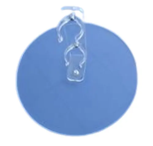 Produktbild Acryl Ständer Ø 250mm mit Befestigung-Klammer 38mm -#3353