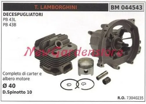 Zylinder Kolbenringe LAMBORGHINI Motor Freischneider PB 43L 43B 044543