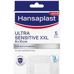 Hansaplast Ultra Sensitive Wundverband 8x10 cm XXL