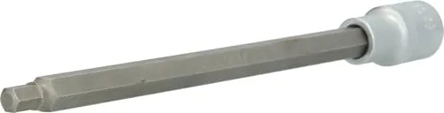 BRILLIANT TOOLS BT022892 1/2 Zoll Innen-6-Kant Schraubendreher-Einsat z, 200mm, 7mm [Powered by KS TOOLS]