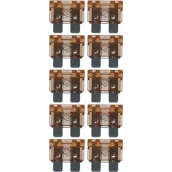 baytronic 10x Kfz-Flachstecksicherung Standard 5A in braun von baytronic