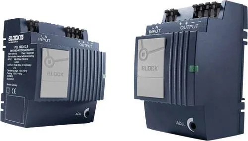 Block Block PEL 230 18-2,5 Hutschienen-Netzteil - 18 V DC, 2.5 A, 45 W Leistung und kompakte Bauweise für einfache Installation auf DIN-Schienen