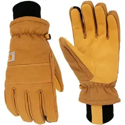 Carhartt Insulated Duck Handschuhe, braun, Größe S für Männer