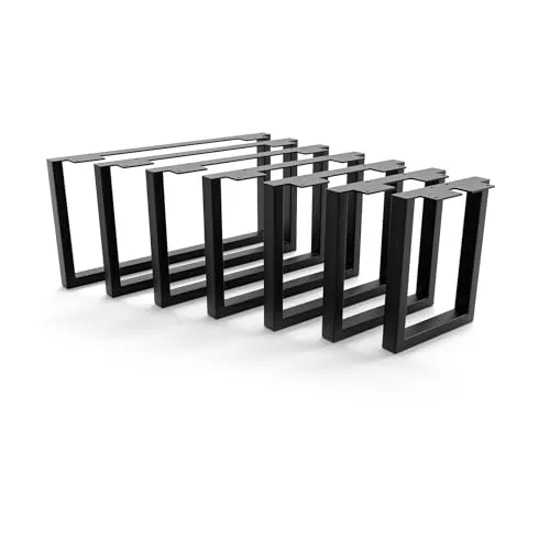 HEVVA 25 cm Möbelfüße in schwarz von HEVVA