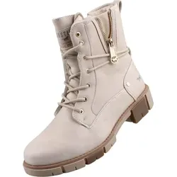 Mustang Veterschoenen Hoog Veterschoenen Hoog - Gebroken wit - Maat 36 - Beige - 36