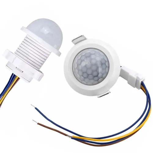 Bewegungssensor PIR 230V 20mm – Automatische Beleuchtung für Komfort und Sicherheit