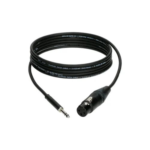Klotz M4TF1-0200 Patchkabel 2 m - Flexibles Musikzubehör - Hochwertiges 2 m Patchkabel mit Neutrik-Steckern, ideal für den Anschluss an TT Patchbays. Dank der flexiblen Bauweise und robusten Materialien ist es perfekt für professionelle Audioanwendungen.
