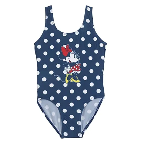 CERDÁ LIFE'S LITTLE MOMENTS - Badeanzug Kinder für Mädchen mit Minnie Motiven Bedruckt | Aus 85% Polyester und 15% Elastan Hergestellt - Offizielle Lizenz von Disney