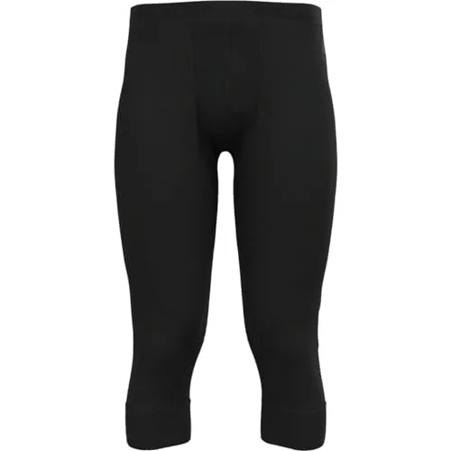 ODLO Herren Unterhose BL BOTTOM 3/4 MERINO 200 - Funktionsunterwäsche aus 100% mulesingfreier Merinowolle, thermoregulierend und geruchshemmend – ideal für Winteraktivitäten wie Skifahren und Snowboarden.