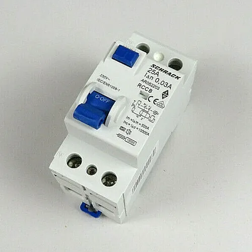 FI25/0,03/2 | FI-Schutzschalter | 25A | 30mA | Fehlerstrom | RCD | FI25 | 2polig