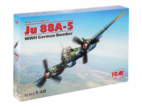 Ju 88A-5, WWII German Bomber - ICM