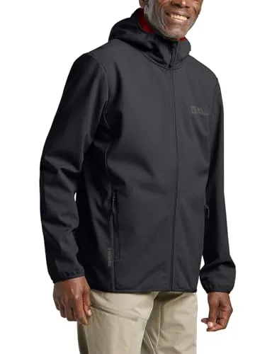 Jack Wolfskin BORNBERG HOODY M in schwarz von Jack Wolfskin