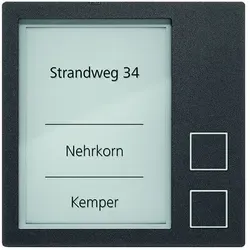 TCS AMI10912-0057 Klingeltastenmodul, 2 Tasten von TCS