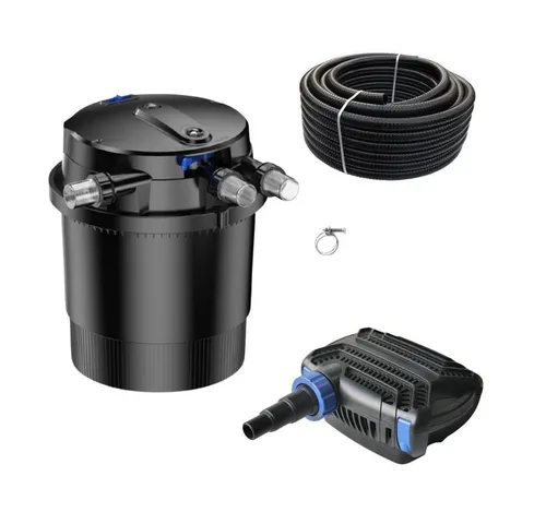 Druckteichfilter Set CPU 20000 mit 50W Eco Pumpe