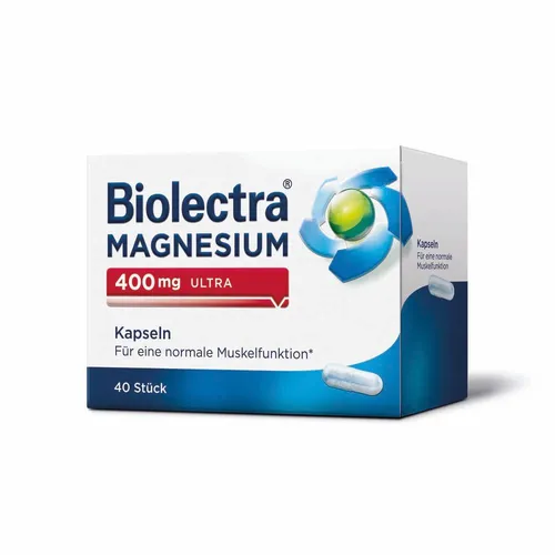 Biolectra Magnesium 400 mg ultra Kapseln