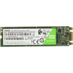 WD Green M.2 SSD 480 GB - Schneller Speicher für Ihr System - Festplatte mit 480 GB, M.2 2280, SATA 6Gb/s - ideal für schnellere Bootzeiten und verbesserte Systemleistung.