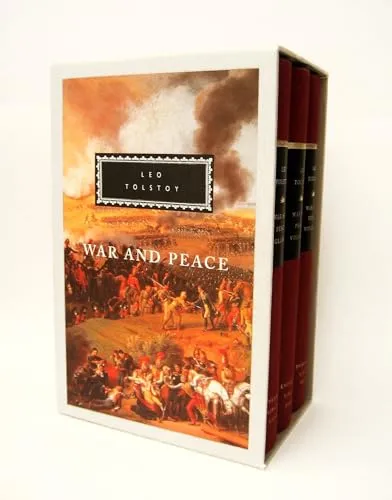 War and Peace: 3-Volume Boxed Set; Introduction by R. F. Christian (Everyman's Library Classics Series)