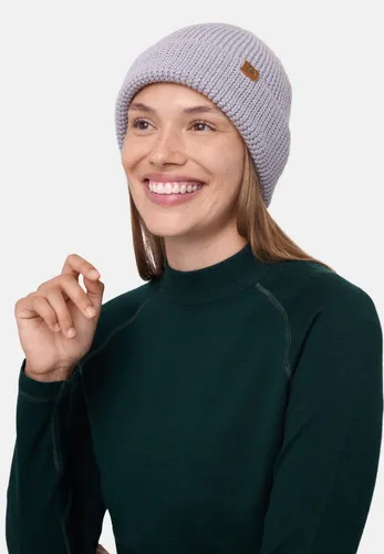 DANISH ENDURANCE Merinowolle Mütze mit Fleece - Warme Unisex Wintermütze in Grau, dehnbares Design für optimalen Komfort und hervorragende Wärme