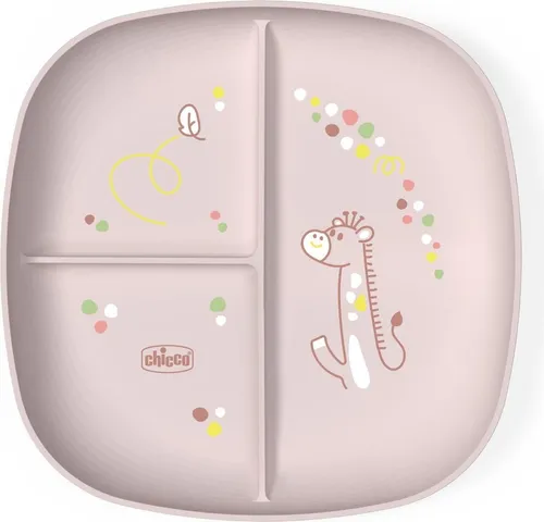 Chicco 00016003150000 Kleinkindergeschirr Teller für Kleinkinder