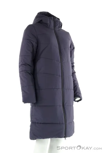Jack Wolfskin Damen Deutzer W Coat, Dark Navy, S EU - Funktionsjacke mit 133g Kunstfaserfüllung, winddicht und stark wasserabweisend, ideal für Outdoor-Aktivitäten bei jedem Wetter.