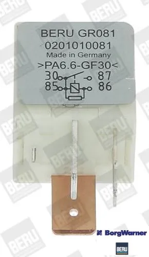 BERU GR081 Steuergerät, Glühzeit - Zündanlagen & Glühanlagen, hochwertiges Steuergerät für zuverlässige Glühzeitregulierung bei 12V Fahrzeugen.