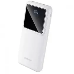 Vention Powerbank Ladegerät 10.000 mAh – Tragbarer Externer Akku in Weiß