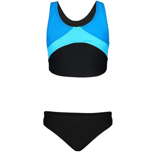 Aquarti Bustier-Bikini Aquarti Mädchen Sport Bikini Racerback Bustier & Bikinislip