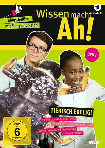 Wissen macht Ah! 2: Tierisch eklig!  DVD/NEU/OVP