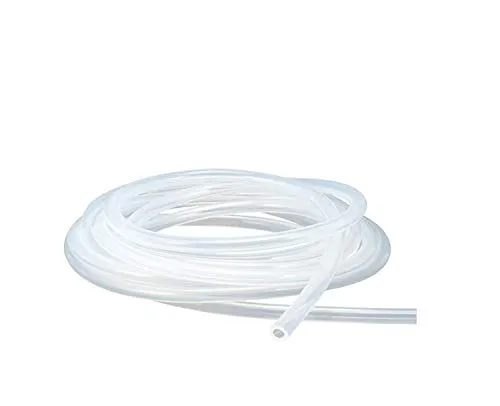 Antrella Flexibler Silikonschlauch Lebensmittelqualität 10mm ID x OD 15mm Wandstärke 2.5mm Wasserleitung, transparenter Schlauch 2 Meter Länge