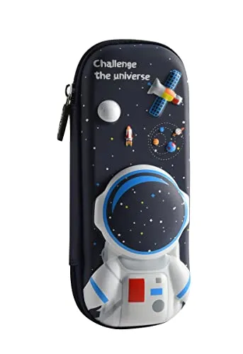 Flyorigin 3D-Federmäppchen Schwarzer Astronaut