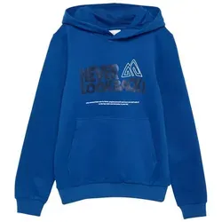 s.Oliver Wärmendes Kapuzen-Sweatshirt mit Frontprint - Sweatshirts für aktive Teens, gebürsteter Materialmix für optimalen Komfort und praktische Kängurutasche für Stauraum – perfekt für Schule und Freizeit!