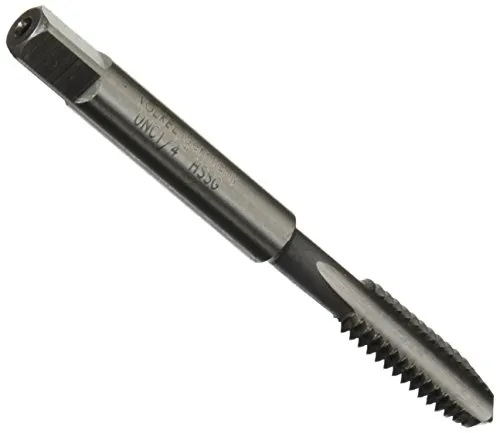 VÖLKEL Handgewindebohrer 3-tlg. Satz ISO 529 HSS-G - UNC 1/4 x 20