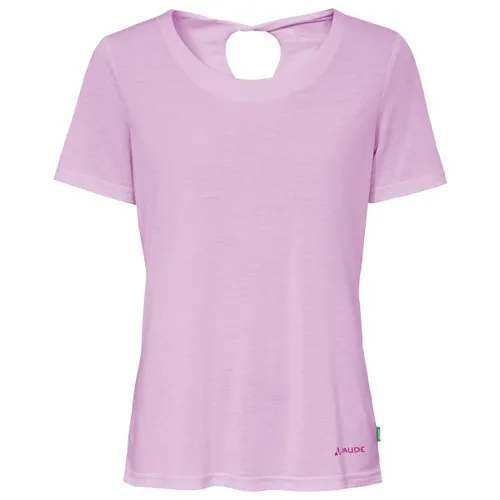 Vaude Women's Skomer Hiking T-Shirt II - Funktionsshirt Gr 44 lila - Vielseitiges Wander-T-Shirt in Lila, Größe 44, aus atmungsaktivem Material für hohen Tragekomfort bei Outdoor-Aktivitäten. Ideal für Freizeit und Abenteuer!