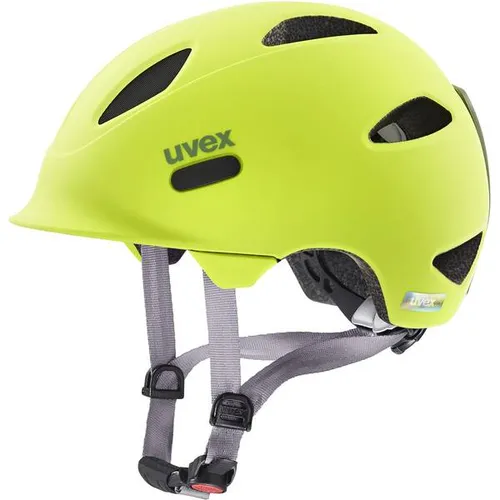 Uvex Oyo Kinder-Helm neon yellow-moss green 50-54 cm in gelb von uvex