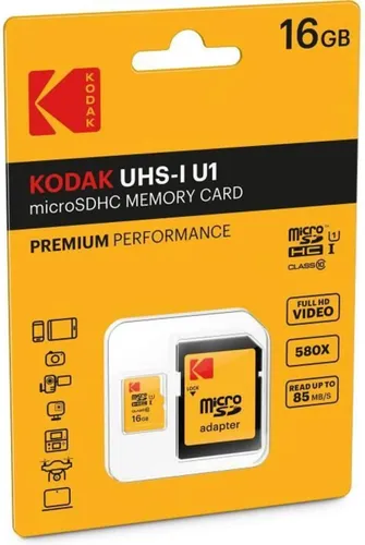 Kodak microSD Speicherkarte 16 GB
