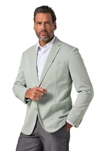 JP1880 Sakko Business Revers leichtes Halbfutter grün 62 - Elegantes Sakko in hellmint für modische Anlässe. Mit leichtem Halbfutter und Reverskragen bietet es hohen Tragekomfort und eine perfekte Passform.