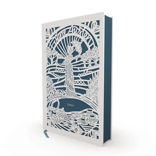 Emma (Jane Austen Collection) - Exklusive Sammleredition von Jane Austens Emma, mit feiner Laser-Cut-Jacke, Folienprägung und Lesezeichen, perfekt für Literaturfreunde und Buchsammler.